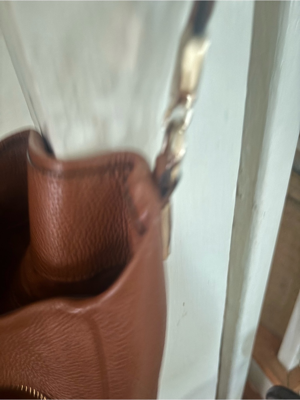 Coach Brown Pebbled Leather Shoulder Hobo - Picture 6 of 8